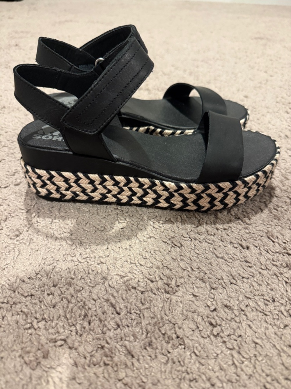 Sorel Platform Woven Sandals